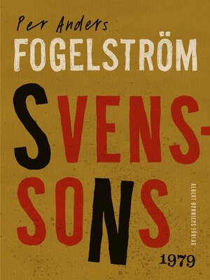 cover image of Svenssons